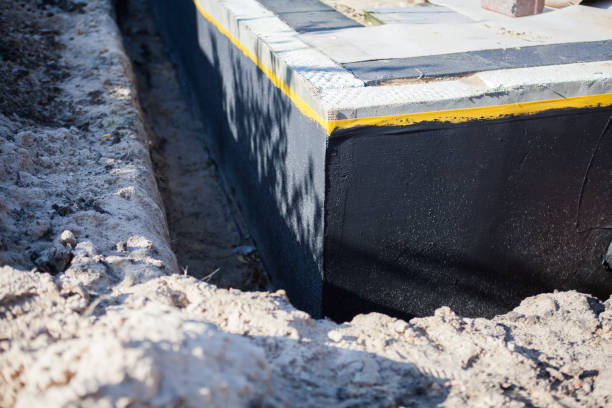 Residential Interior Drainage System installation at a Stephenson, VA home by SJ Waterproofing Pros